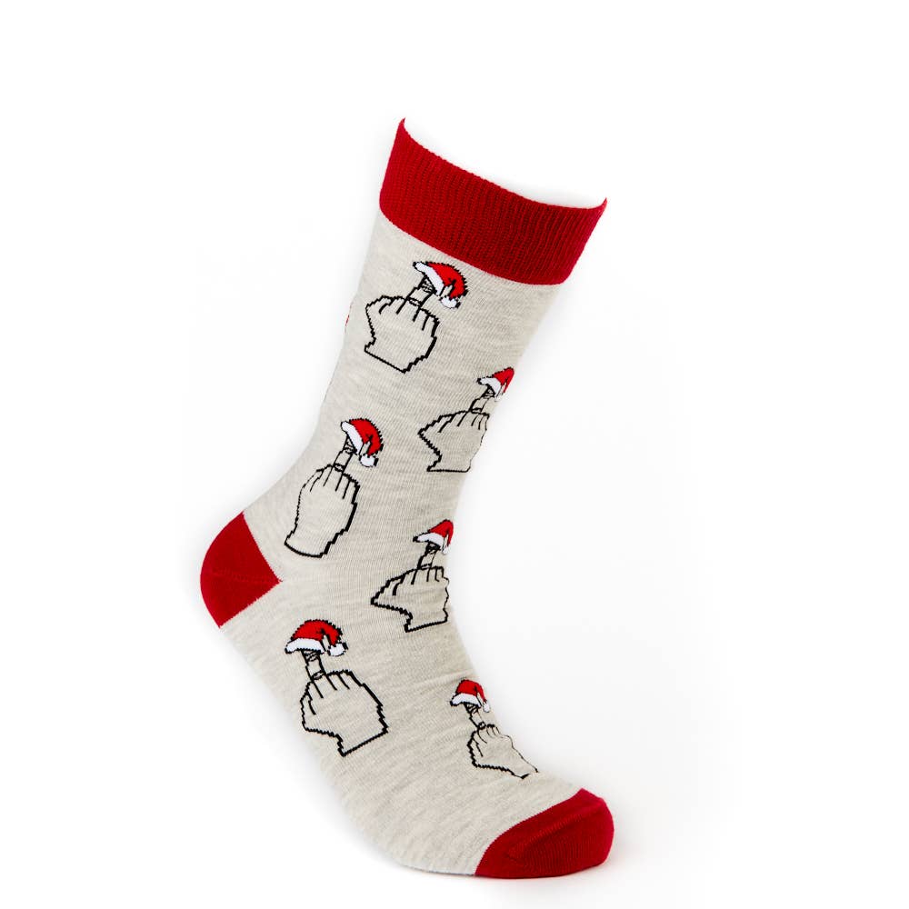 Unisex Christmas Fuck Off Socks: 6 - 11