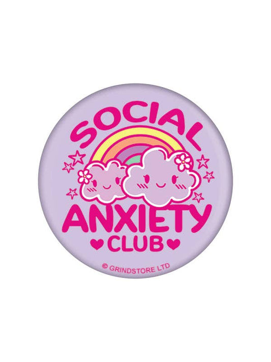 Social Anxiety Club 25mm Badge