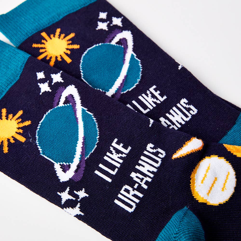 Unisex I Like Ur-anus Socks: 6 - 11