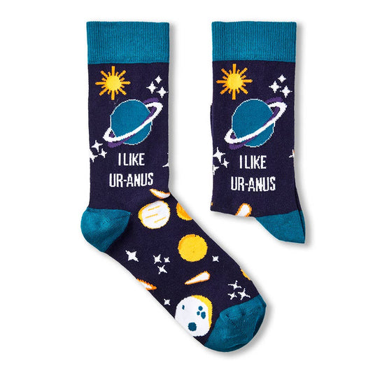 Unisex I Like Ur-anus Socks: 6 - 11