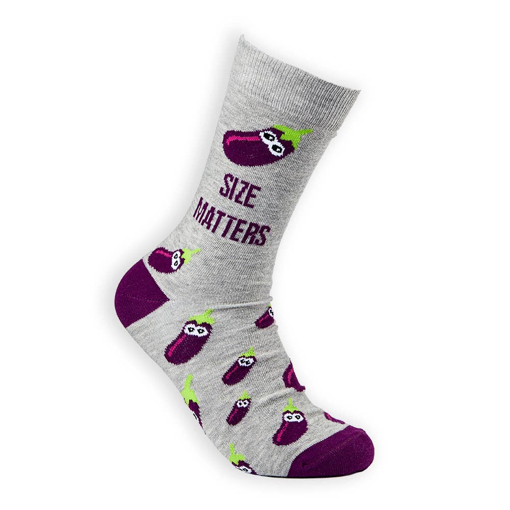 Unisex Size Matters Socks: 6 - 11