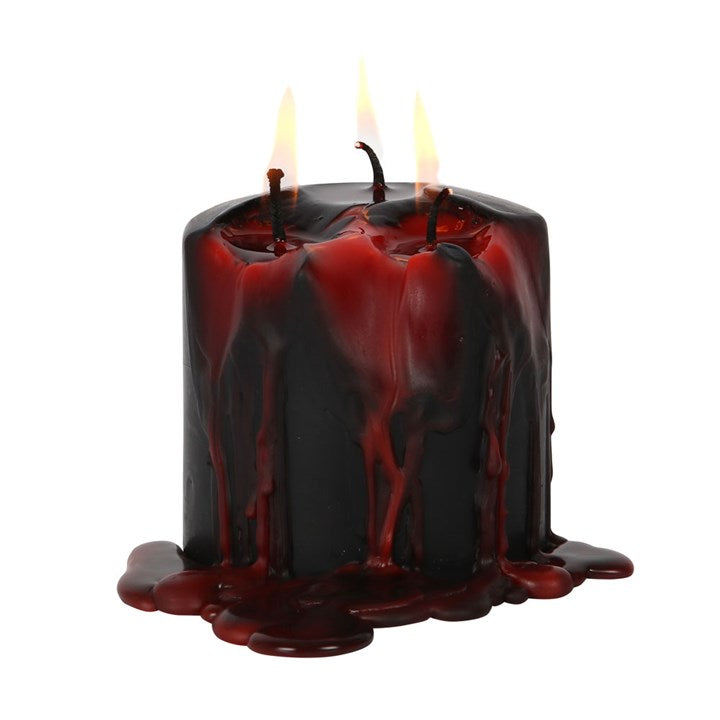 VAMPIRE TEARS PILLAR CANDLE 7.5cm