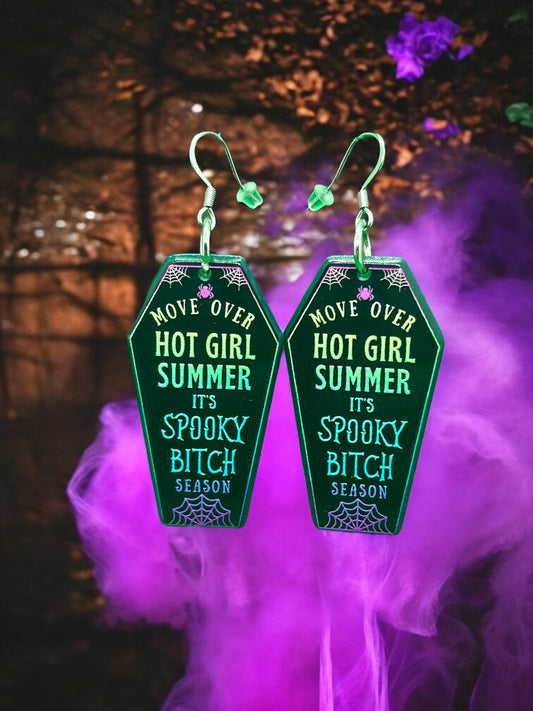 Hot Girl Summer Spooky Bitch Earrings