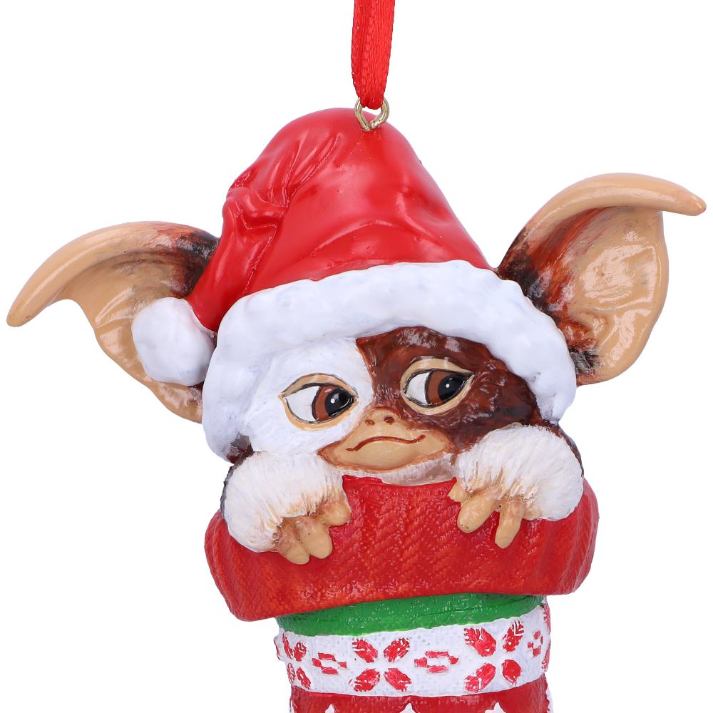 Gremlins Gizmo in Stocking Hanging Ornament 12cm