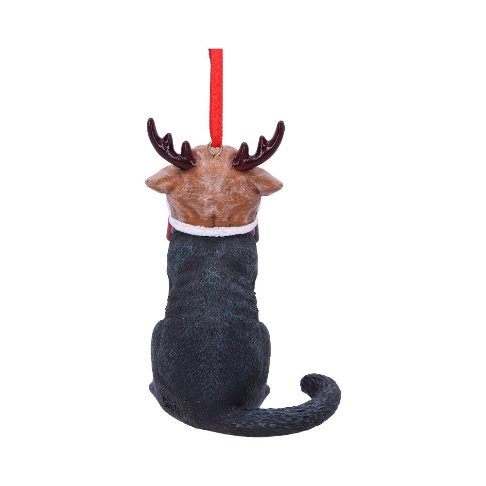 Reindeer Cat Hanging Ornament (LP) 9cm