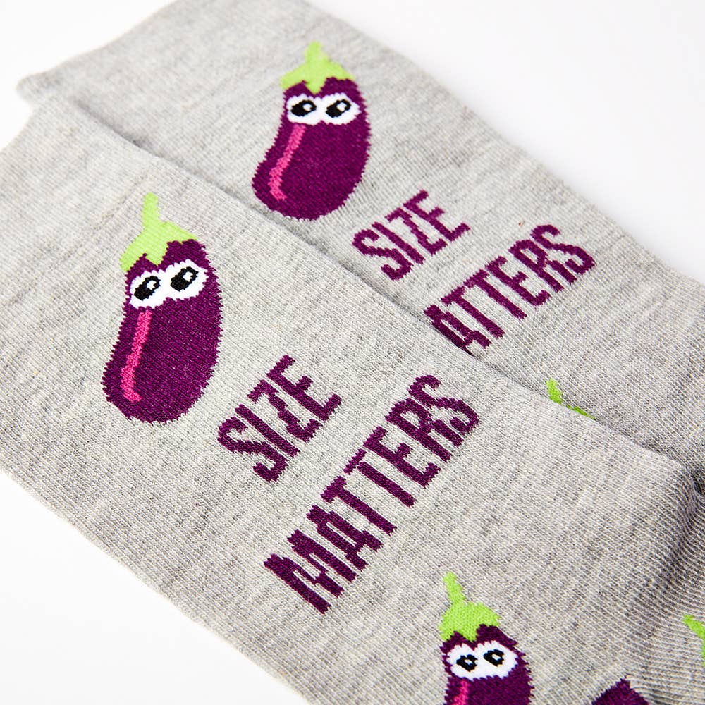 Unisex Size Matters Socks: 6 - 11