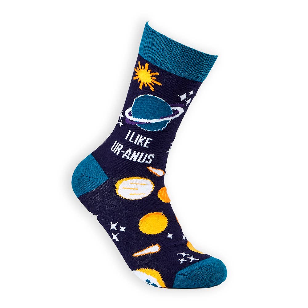 Unisex I Like Ur-anus Socks: 6 - 11