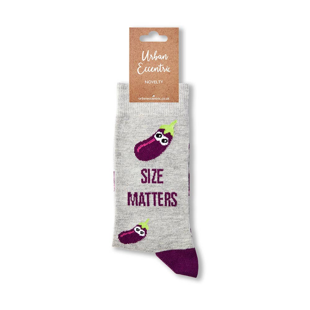 Unisex Size Matters Socks: 6 - 11